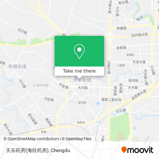 天乐药房(海欣药房) map