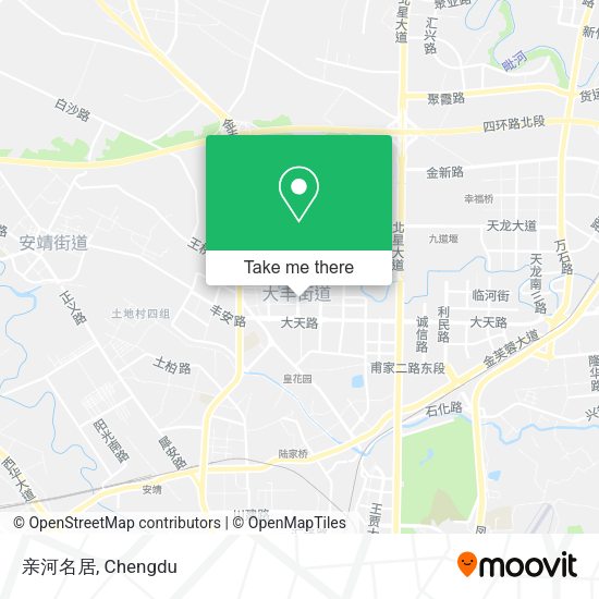 亲河名居 map