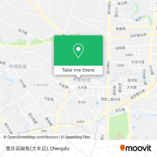 重庆花椒鱼(大丰店) map
