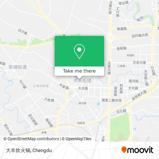 大丰炊火锅 map