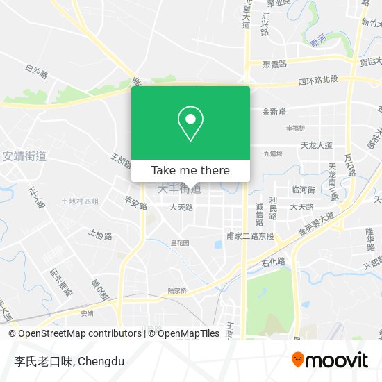 李氏老口味 map