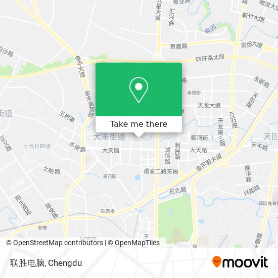 联胜电脑 map
