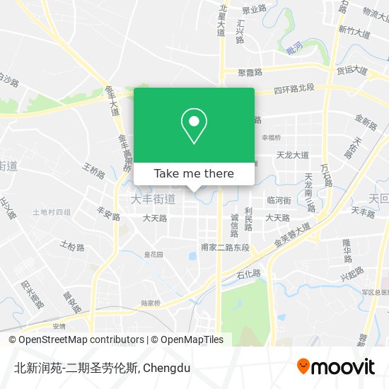 北新润苑-二期圣劳伦斯 map