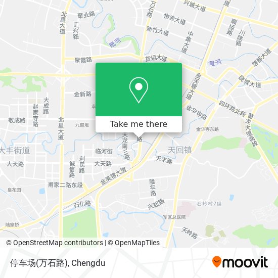停车场(万石路) map