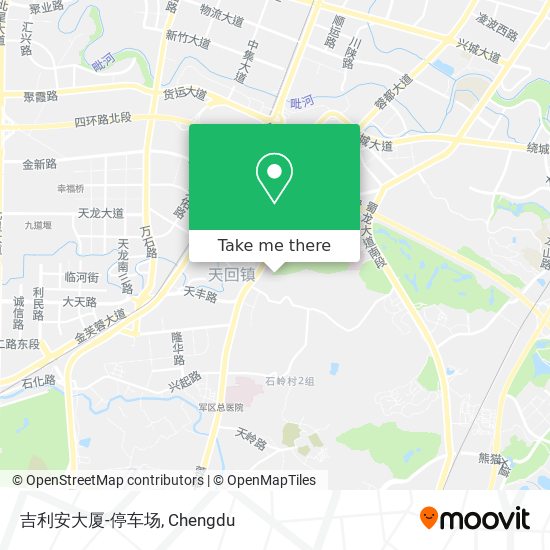 吉利安大厦-停车场 map