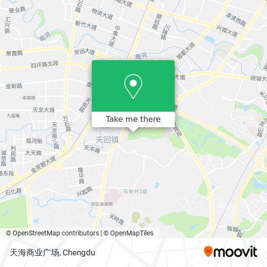 天海商业广场 map