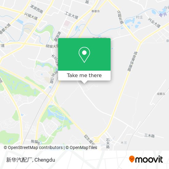 新华汽配厂 map