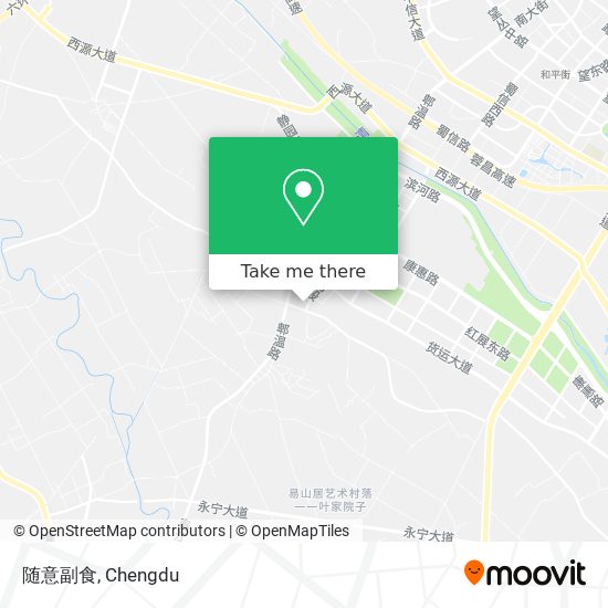 随意副食 map