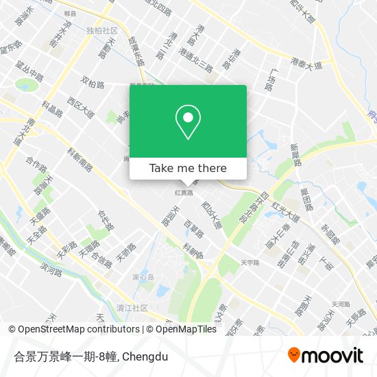 合景万景峰一期-8幢 map