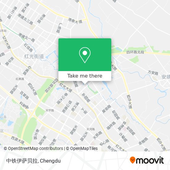 中铁伊萨贝拉 map