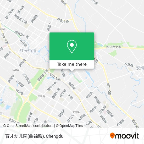 育才幼儿园(曲锦路) map