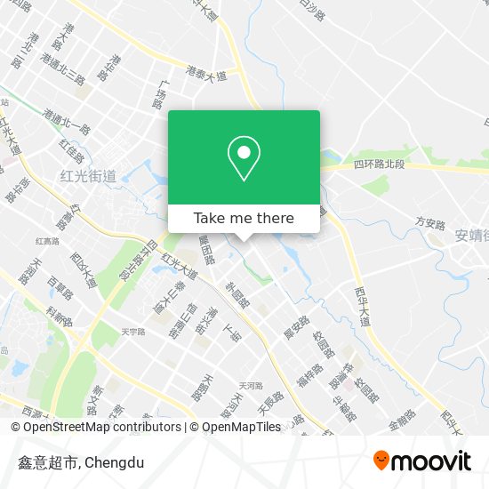 鑫意超市 map