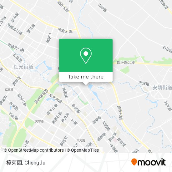 樟菊园 map