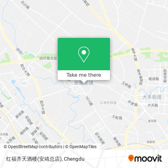红福齐天酒楼(安靖总店) map