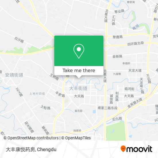 大丰康悦药房 map
