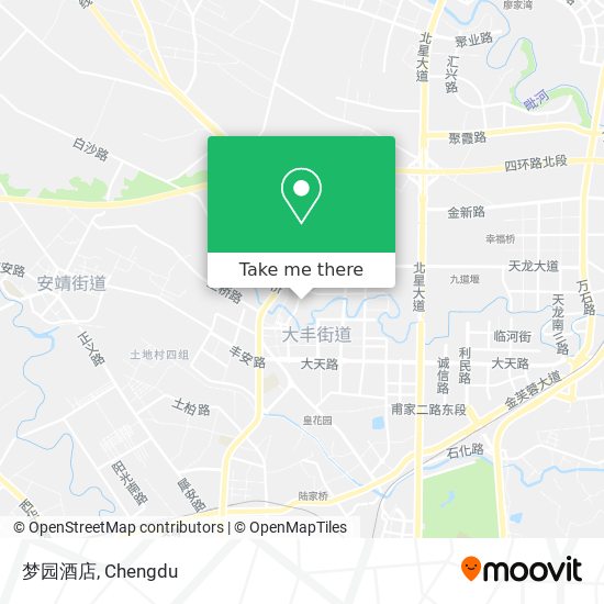 梦园酒店 map