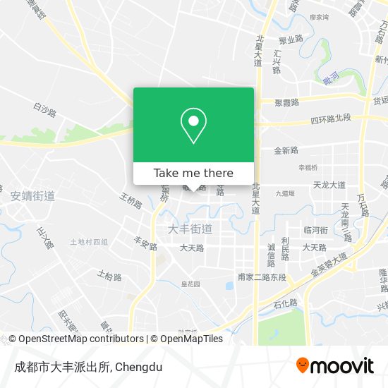 成都市大丰派出所 map