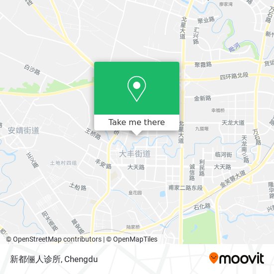 新都俪人诊所 map