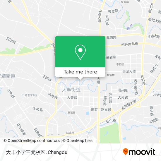 大丰小学三元校区 map