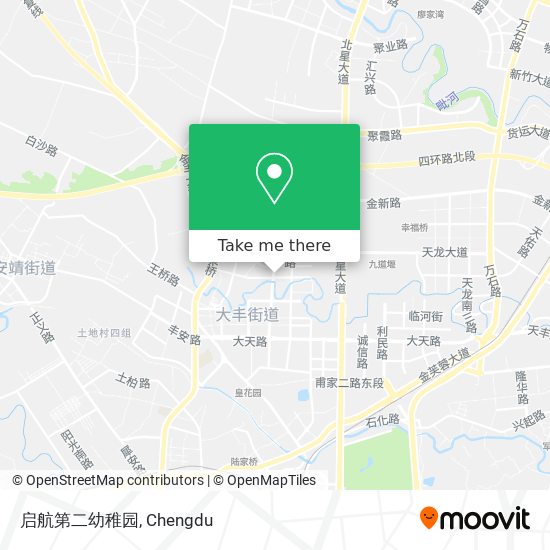 启航第二幼稚园 map