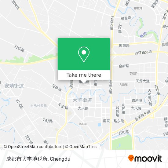成都市大丰地税所 map