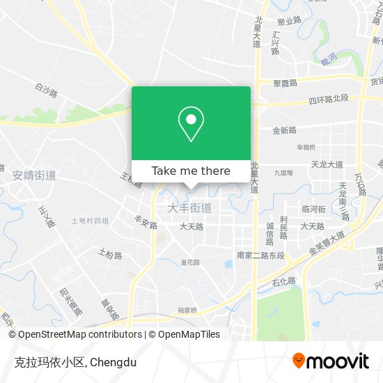 克拉玛依小区 map