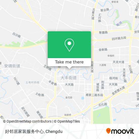 好邻居家装服务中心 map