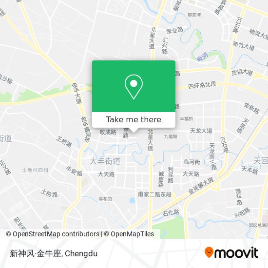 新神风·金牛座 map