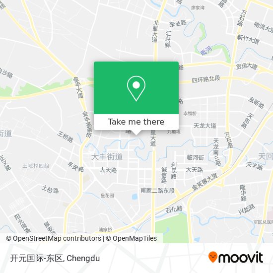 开元国际-东区 map