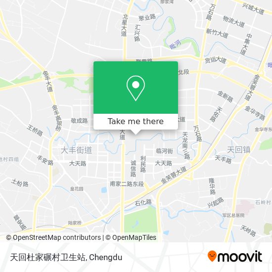 天回杜家碾村卫生站 map