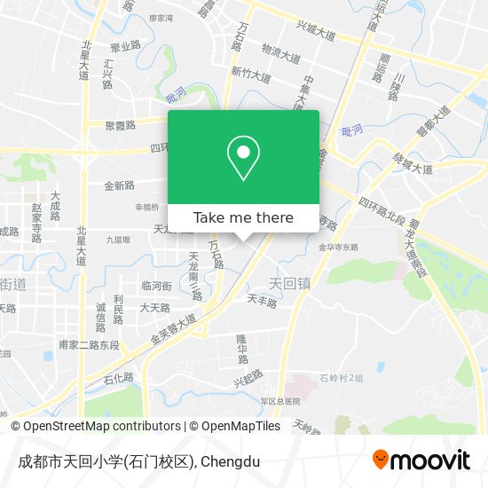 成都市天回小学(石门校区) map