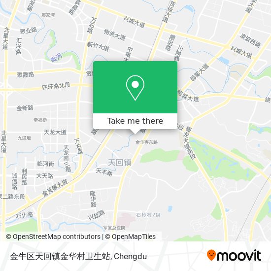 金牛区天回镇金华村卫生站 map