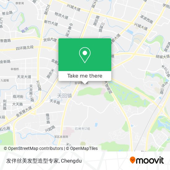 发伴丝美发型造型专家 map