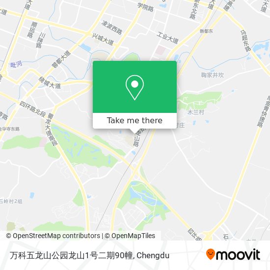 万科五龙山公园龙山1号二期90幢 map