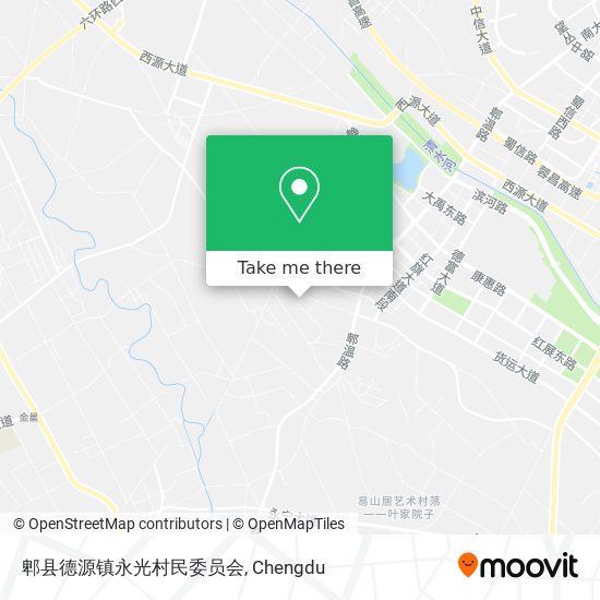 郫县德源镇永光村民委员会 map