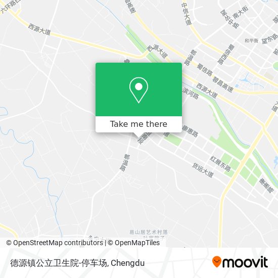 德源镇公立卫生院-停车场 map