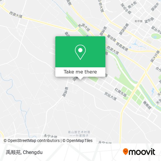 禹顺苑 map