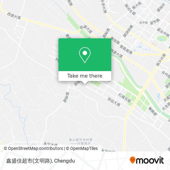 鑫盛佳超市(文明路) map