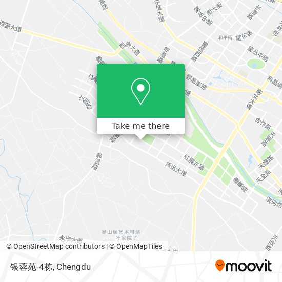 银蓉苑-4栋 map