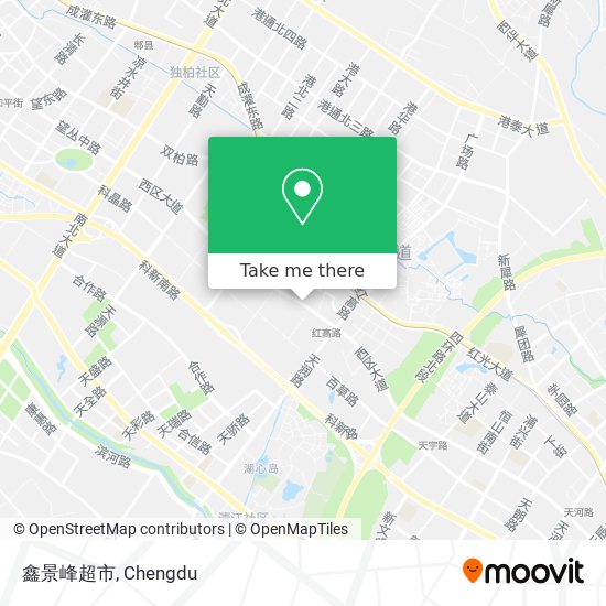 鑫景峰超市 map
