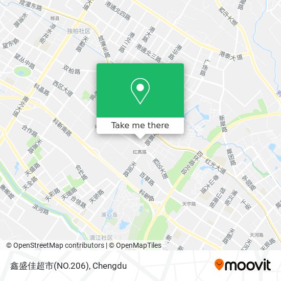 鑫盛佳超市(NO.206) map