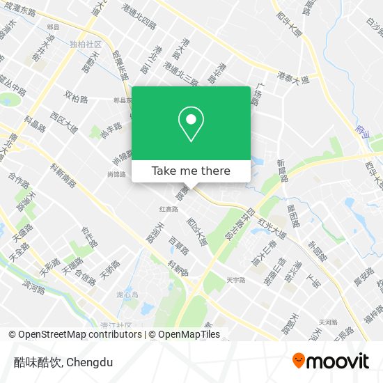 酷味酷饮 map