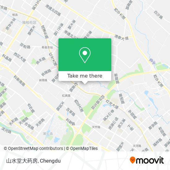 山水堂大药房 map