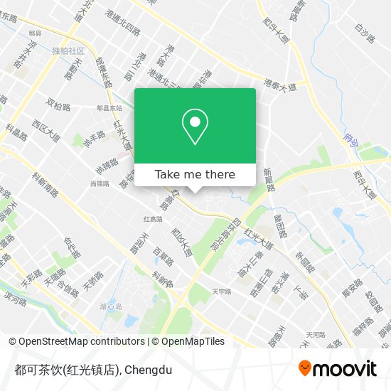 都可茶饮(红光镇店) map
