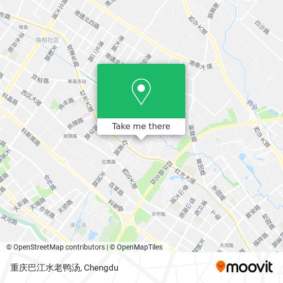 重庆巴江水老鸭汤 map