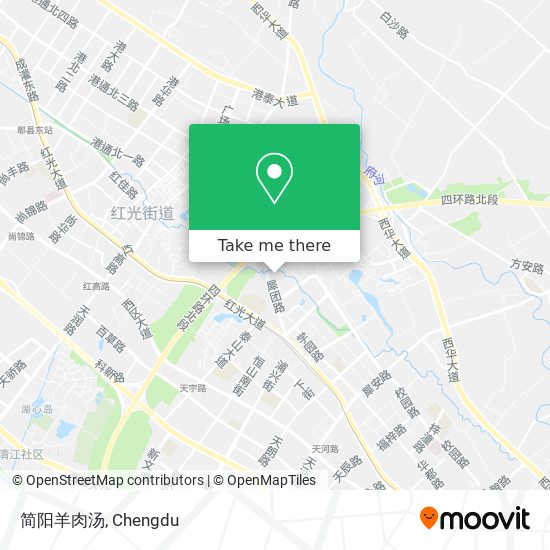 简阳羊肉汤 map