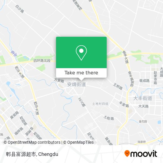 郫县富源超市 map