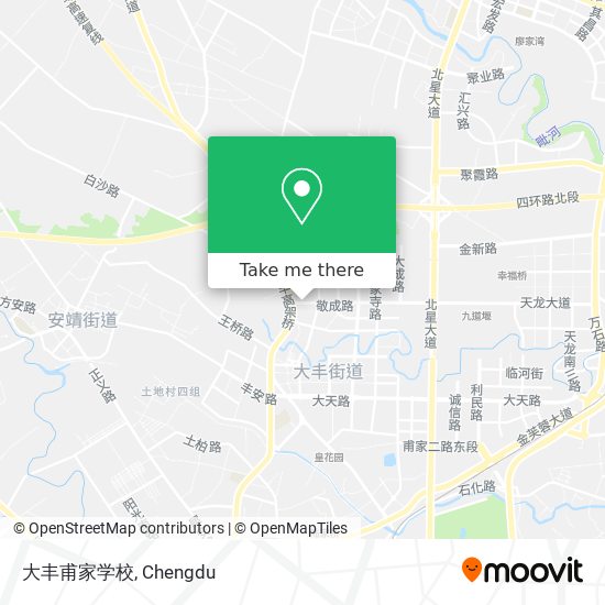 大丰甫家学校 map