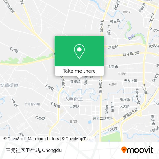 三元社区卫生站 map