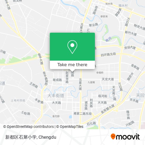 新都区石犀小学 map